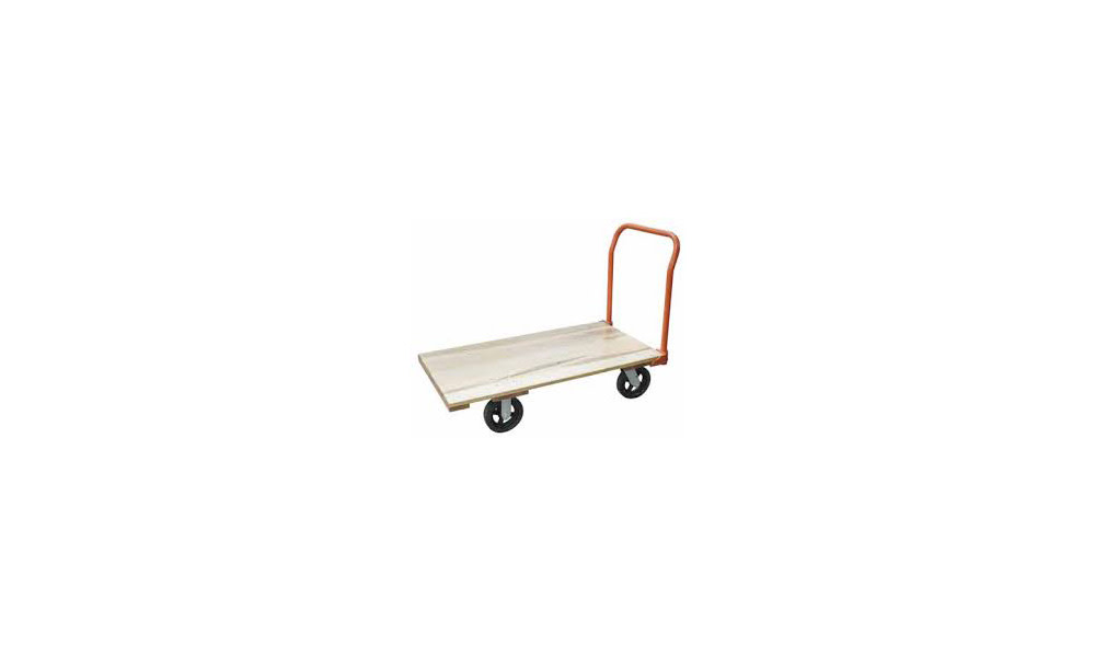 24 In. x 48 In. Deck Hardwood Frame Platform Truck - 31-005-095W/MRWHLS - By Brand  sku 31-005-095W/MRWHLS