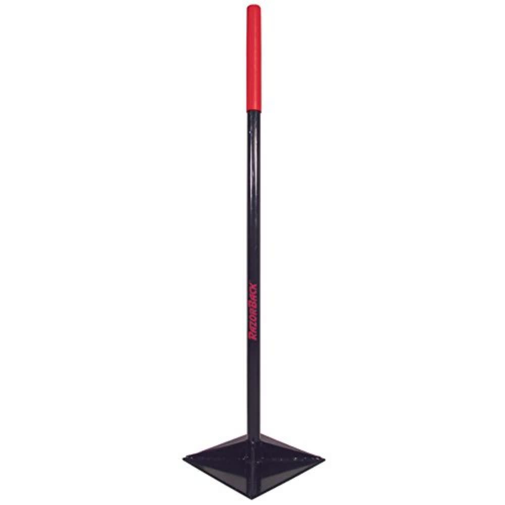 Razorback 10 x 10 Steel Tamper with 43 Cushion Grip Handle - 30005J - By Brand  sku 30005J