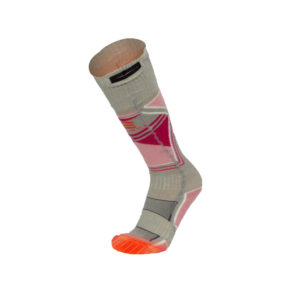 Mobile Warming Premium 2.0 Merino Heated Socks Womens 3.7V Black Small