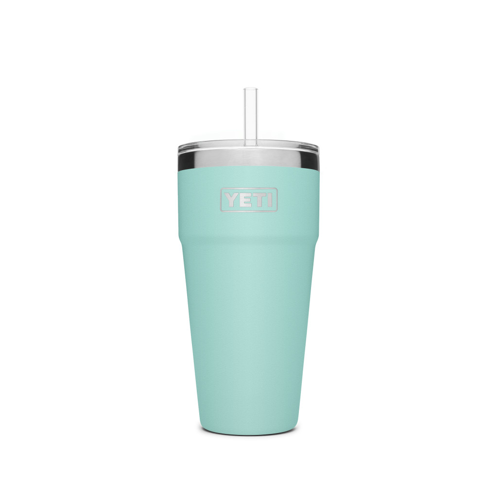 

Yeti Rambler Stackable Cup with Straw Lid 26oz, Seafoam