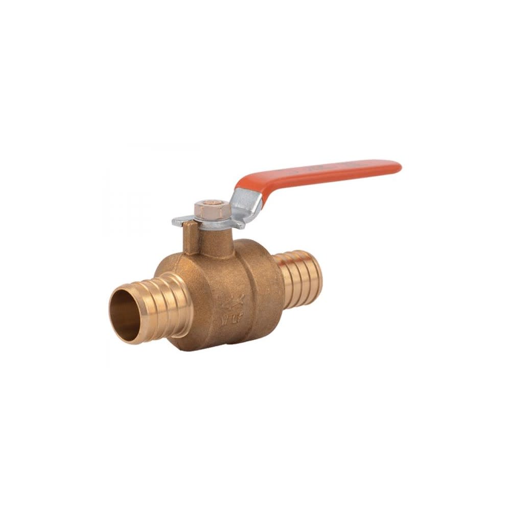 SharkBite 1" x 1" 160 Psi Brass Crimp Ball Valve
