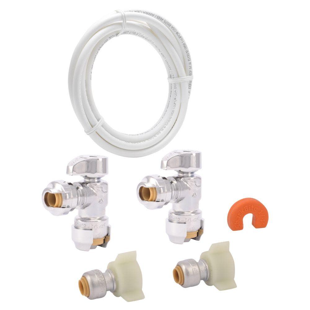 

SharkBite 1/2 x 1/4" 10' Faucet Connection Installation Kit