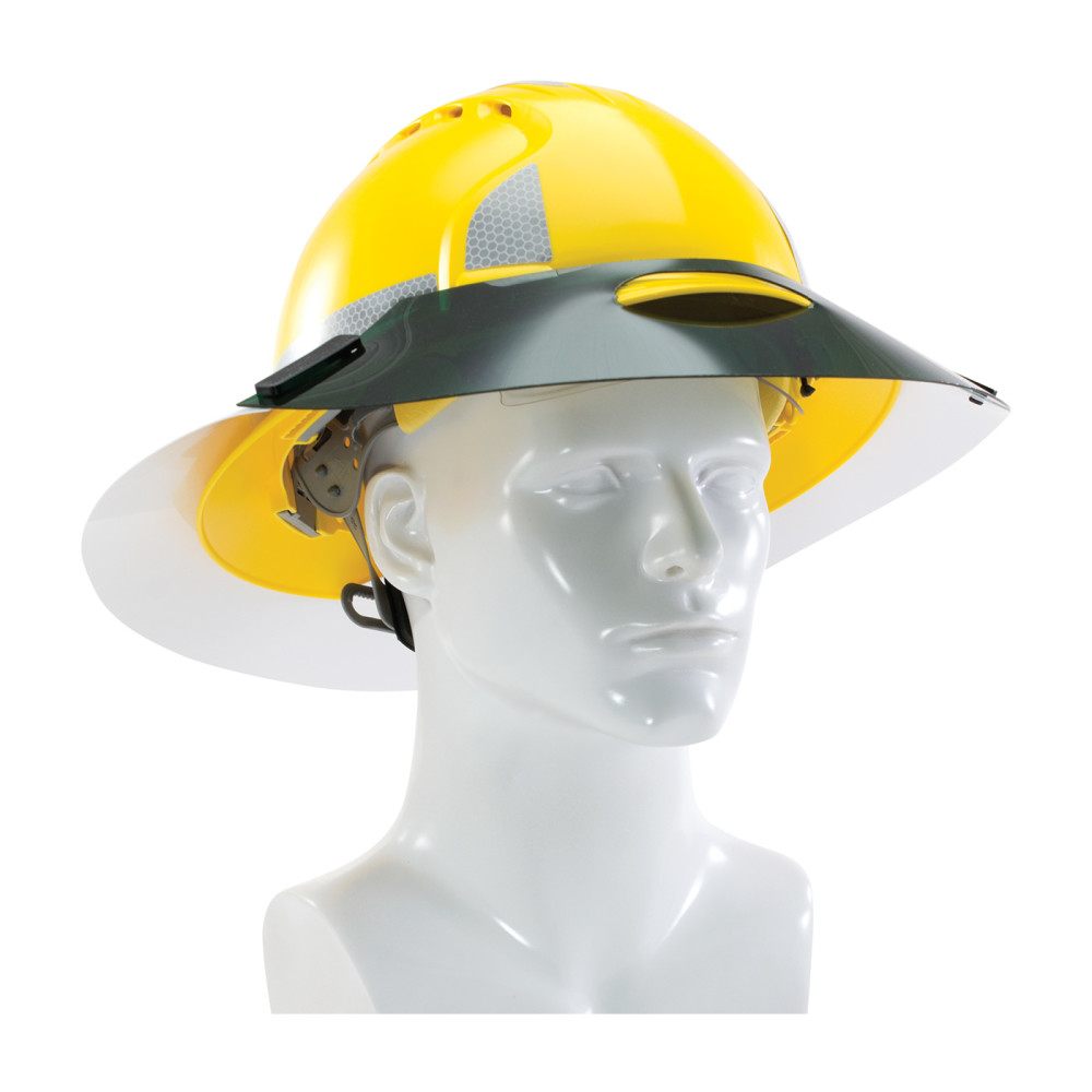 

PIP Hard Hat Green/White Sun Shade Extension For Full Brim