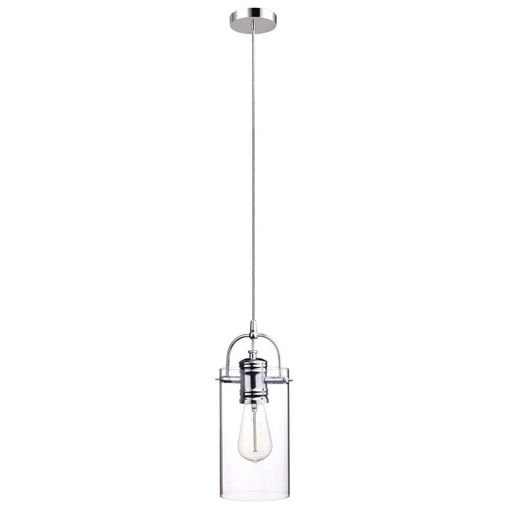 

Globe Electric James Pendant Light Chrome 60W E26 1 Light