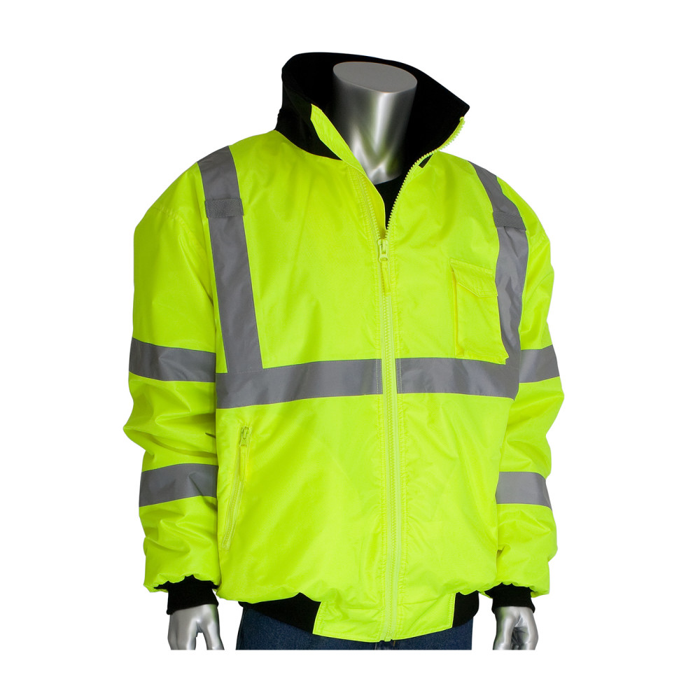 

PIP ANSI R3 Bomber Jacket Hi Vis Lime Yellow Small