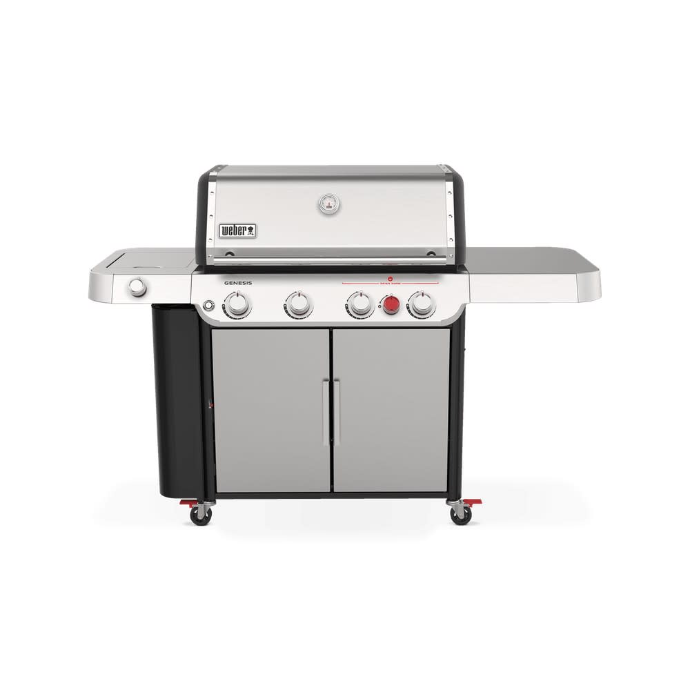

Weber Genesis S-435 Grill Stainless Steel Liquid Propane Gas