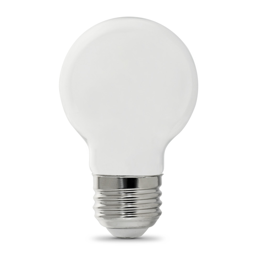 

Feit Electric 60W G16.5 E26 Filament Dimmable LED Bulb 2pk