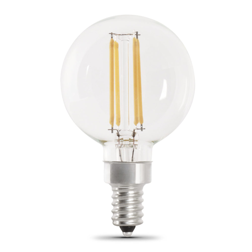

Feit Electric 60W G16.5 E12 5000K Dimmable LED Bulb 2pk