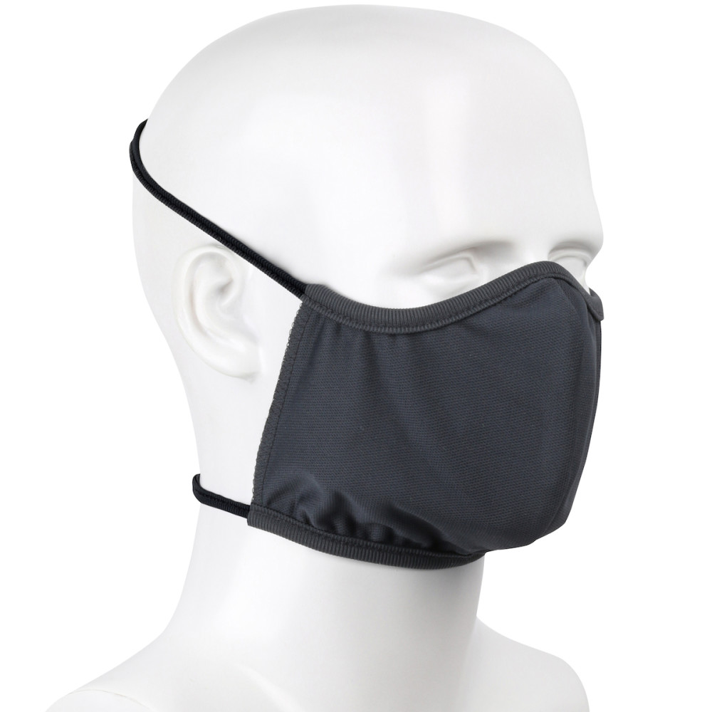 

PIP Face Mask Cover Black 2 Ply Performance Polyester Reusable
