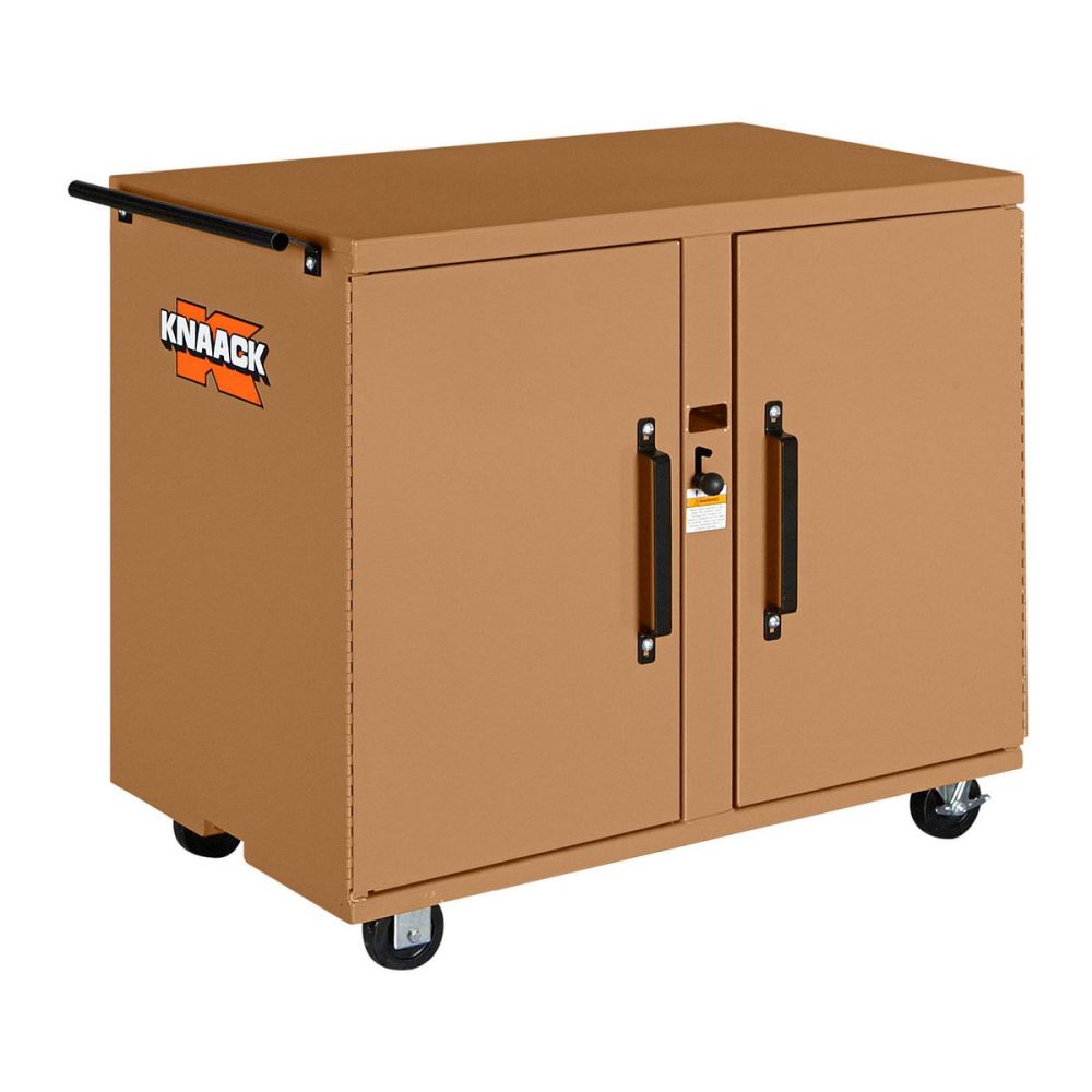 

JOBMASTER Rolling Work Bench Steel Jobsite Box