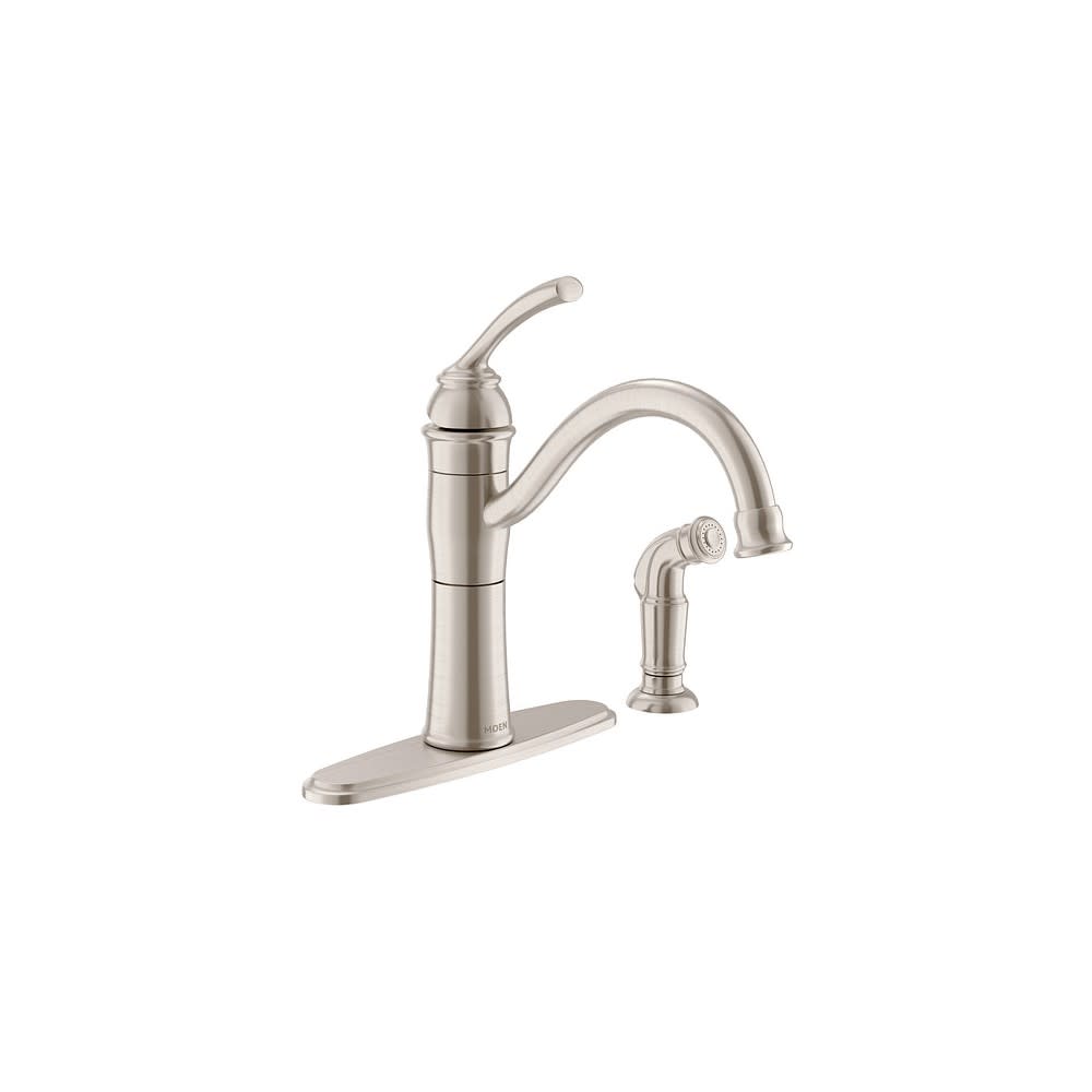 

Moen Braemore Kitchen Faucet Spot Resist Stainless High Arc