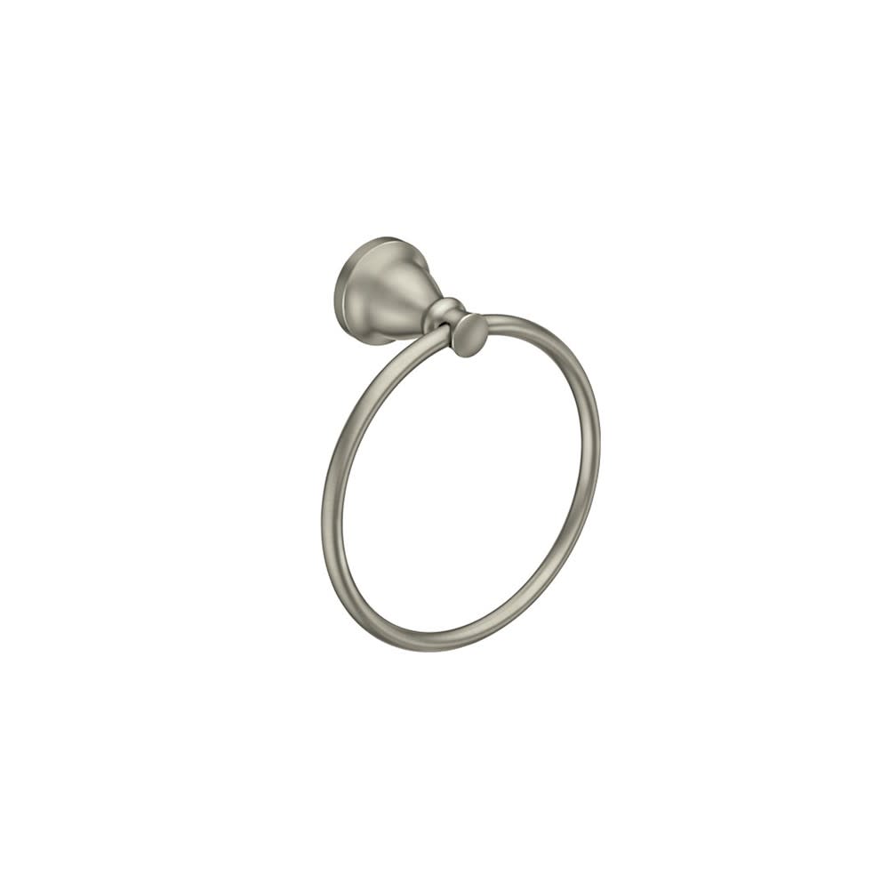 

Moen Hilliard Towel Ring Brushed Nickel 6.375"