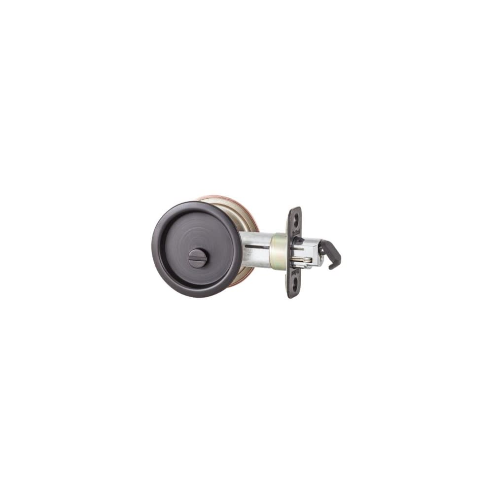 

Kwikset Venetian Door Lock Bronze Bed & Bath Privacy Pocket Round