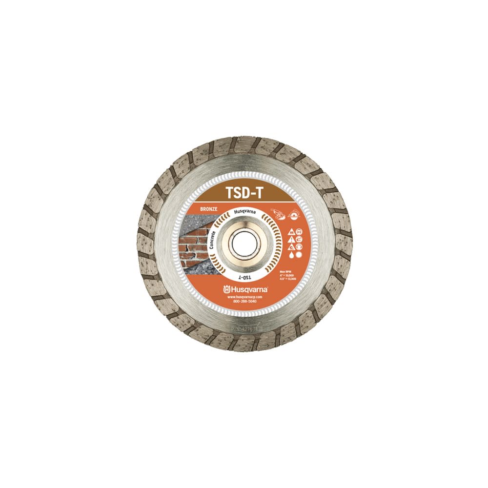 

Husqvarna 7" Turbo TSD-T Diamond Saw Blade Dri Disc Bronz