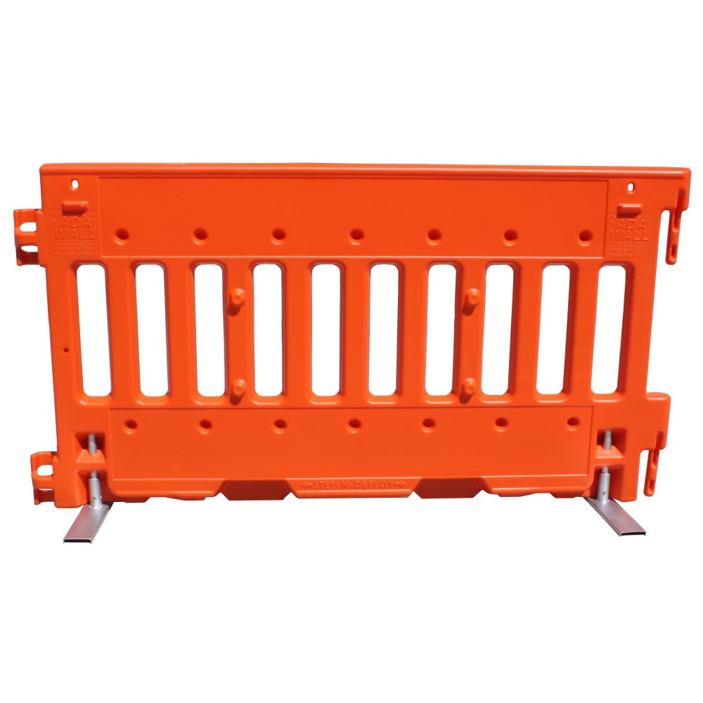 

Vizcon Orange UV Stabilized Polyethylene Plastic Urbanite Wall
