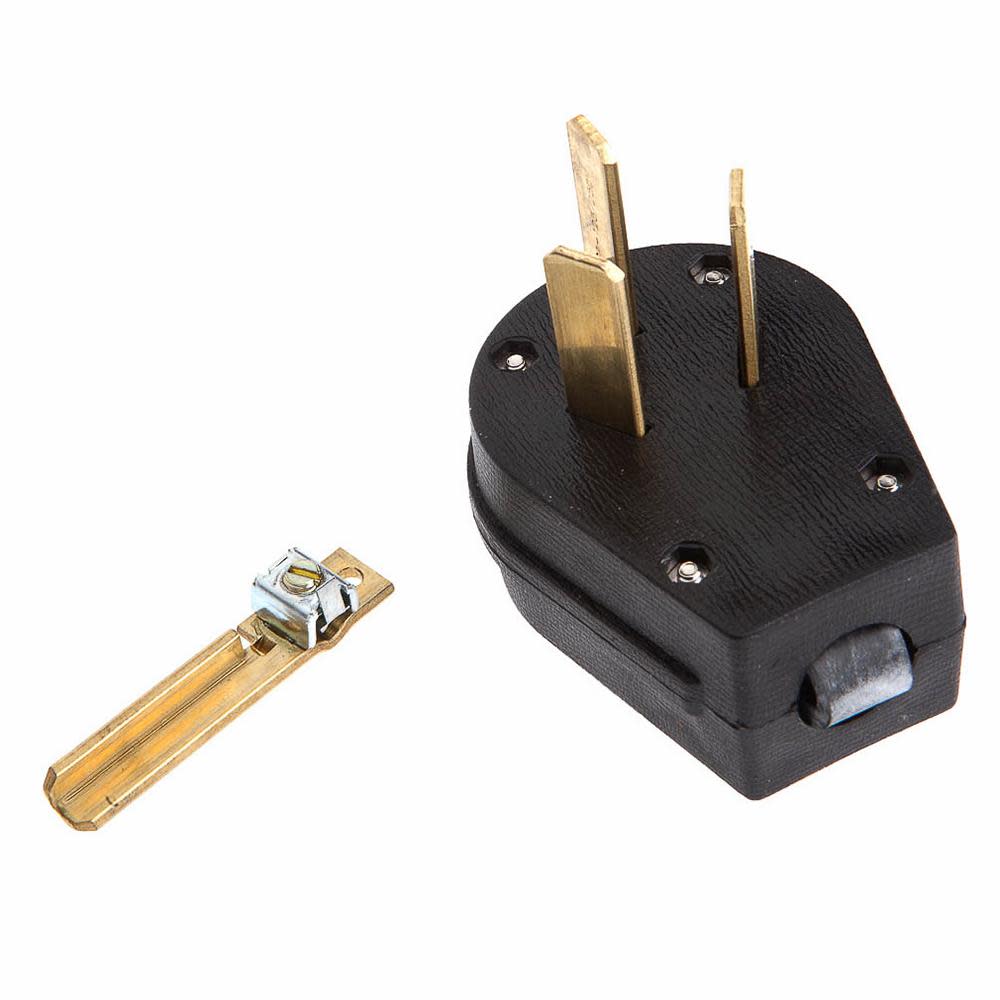 

Forney Industries Crowfoot Style Electrical Plug 125/250V 30/50A