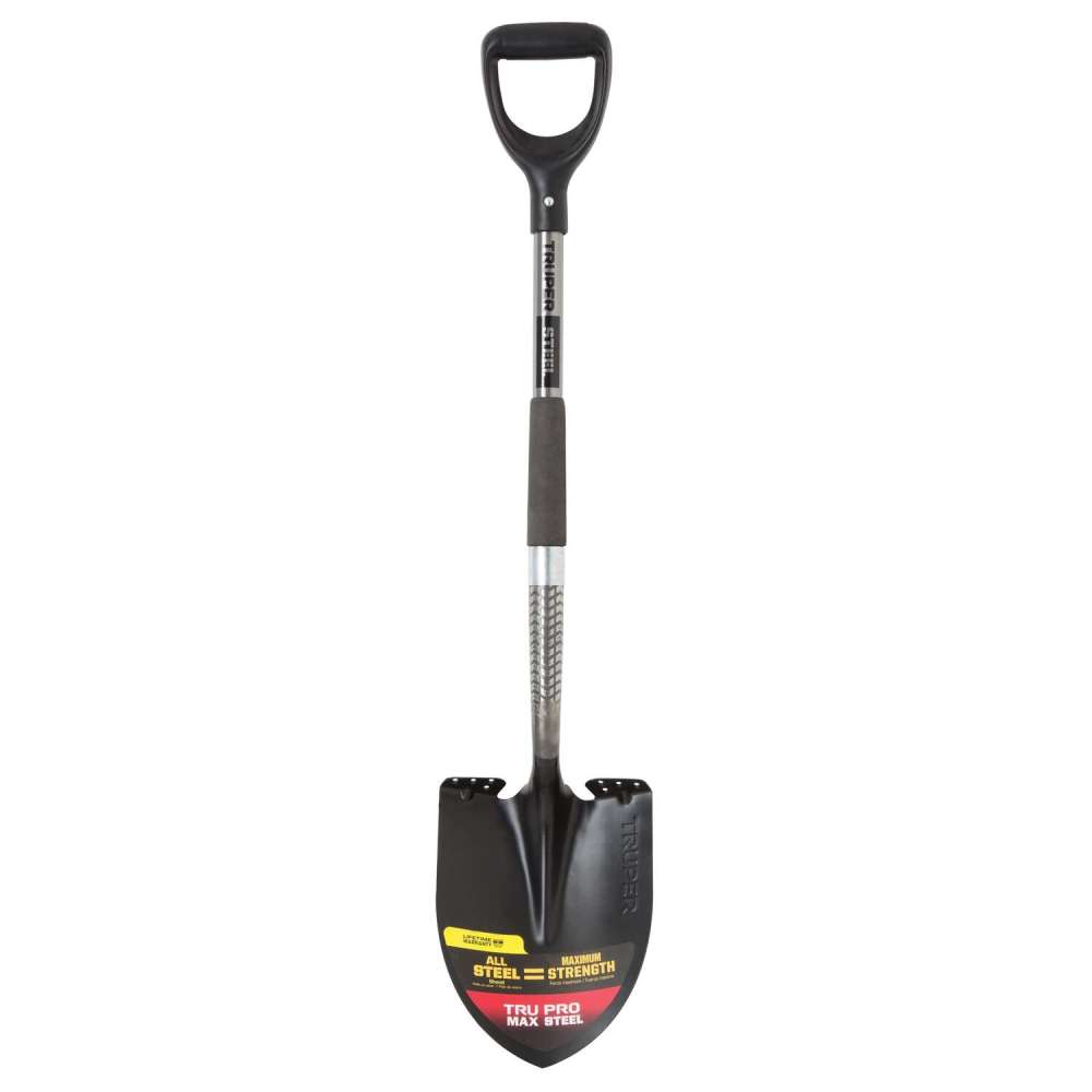 

Truper Tru Pro Max Digging Shovel Steel Head Round Point