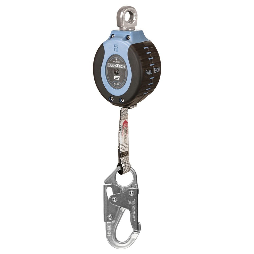 FallTech DuraTech 6' Single Leg Web Personal SRL with Snap Hook