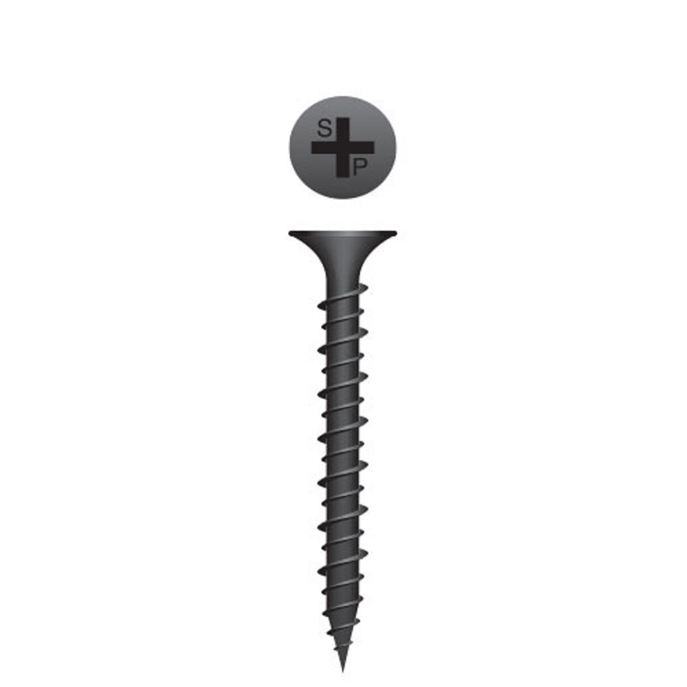 

Intercorp #8 x 3" Phosphate Coat Phillips Bugle Head Screw 2000qty