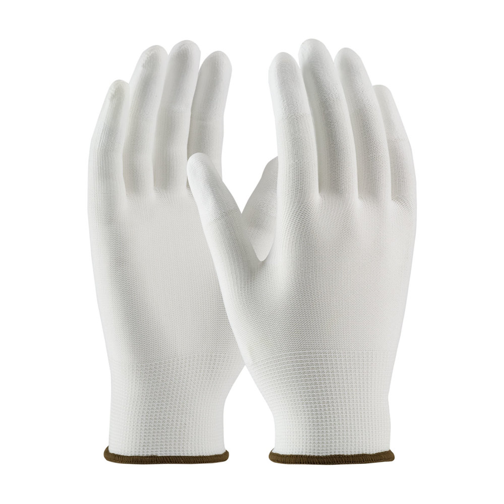 

Medium White CleanTeam Seamless Nylon Clean Environment Gloves