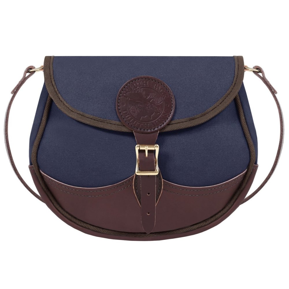 

3 Liters Capacity Navy Medium Deluxe Shell Purse