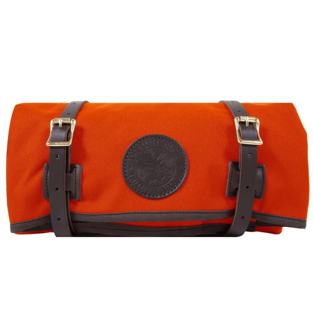 

83 In. L x 40 In. W Orange Long Bedroll