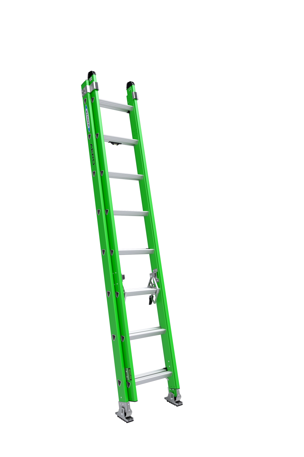 

Werner AERO Extension Ladder 16' TYPE IAA Fiberglass Box Rail/Tri Rung