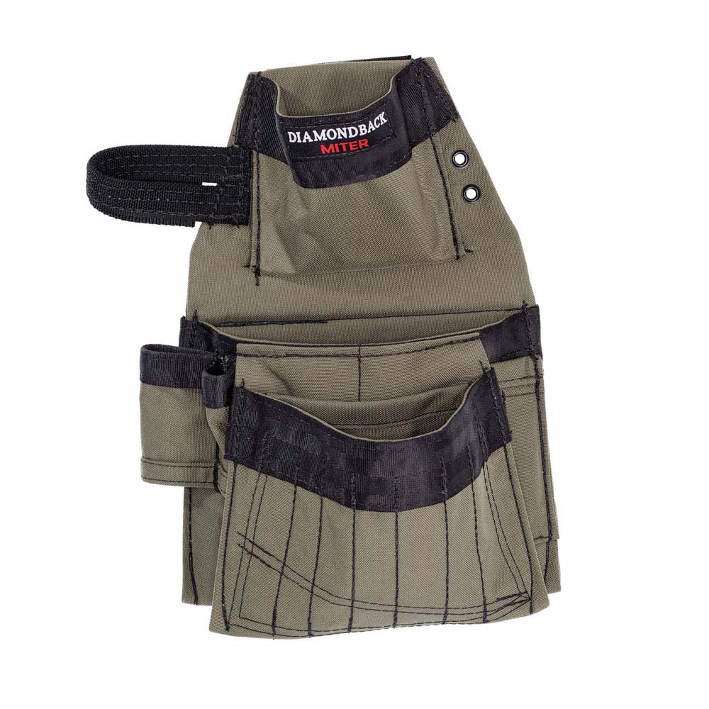 

Diamondback Ranger Green Left Side Miter Tool Pouch