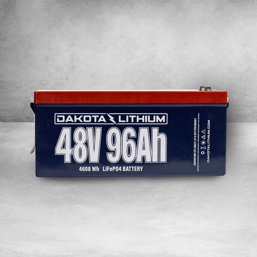 

Dakota Lithium Battery with Charger 48V 96Ah Deep Cycle