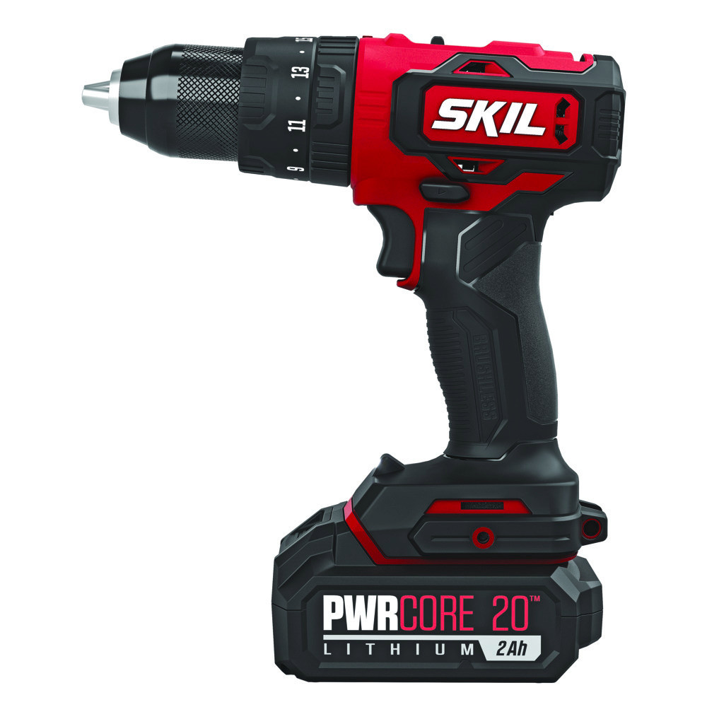 

SKIL PWRCore 20 Brushless 20V 1/2'' Hammer Drill Kit PWRJUMP Charger