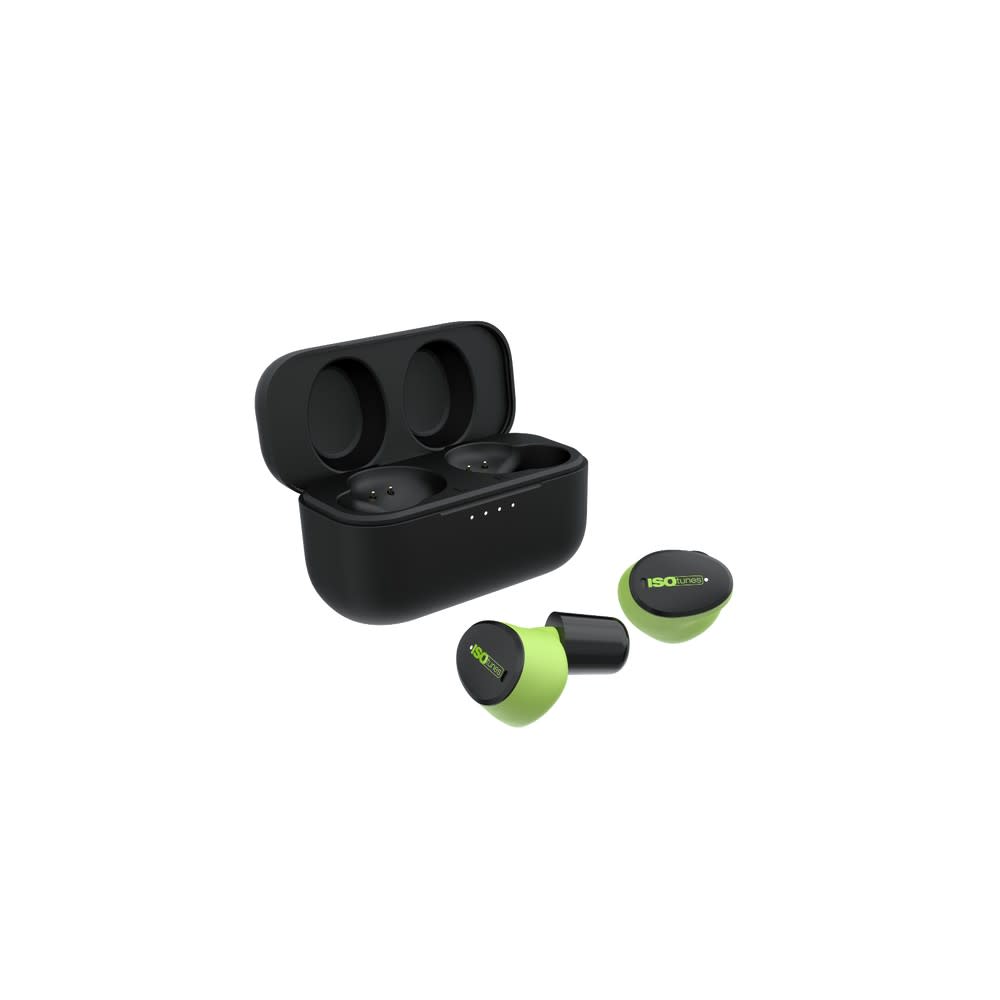 

ISOtunes Haven Earbuds Bluetooth 25dB Safety Green