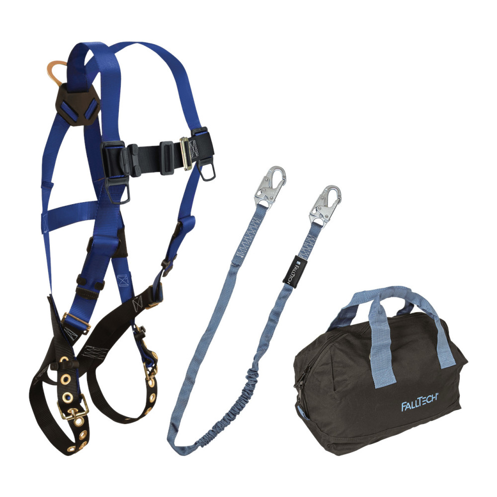 

FallTech Harness & Lanyard Kit with Storage Bag 7016, 8259, 5006MP