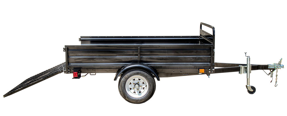 

DK2 Utility Trailer Kit 5'x7' Drive Up Gate Black Powder Coat