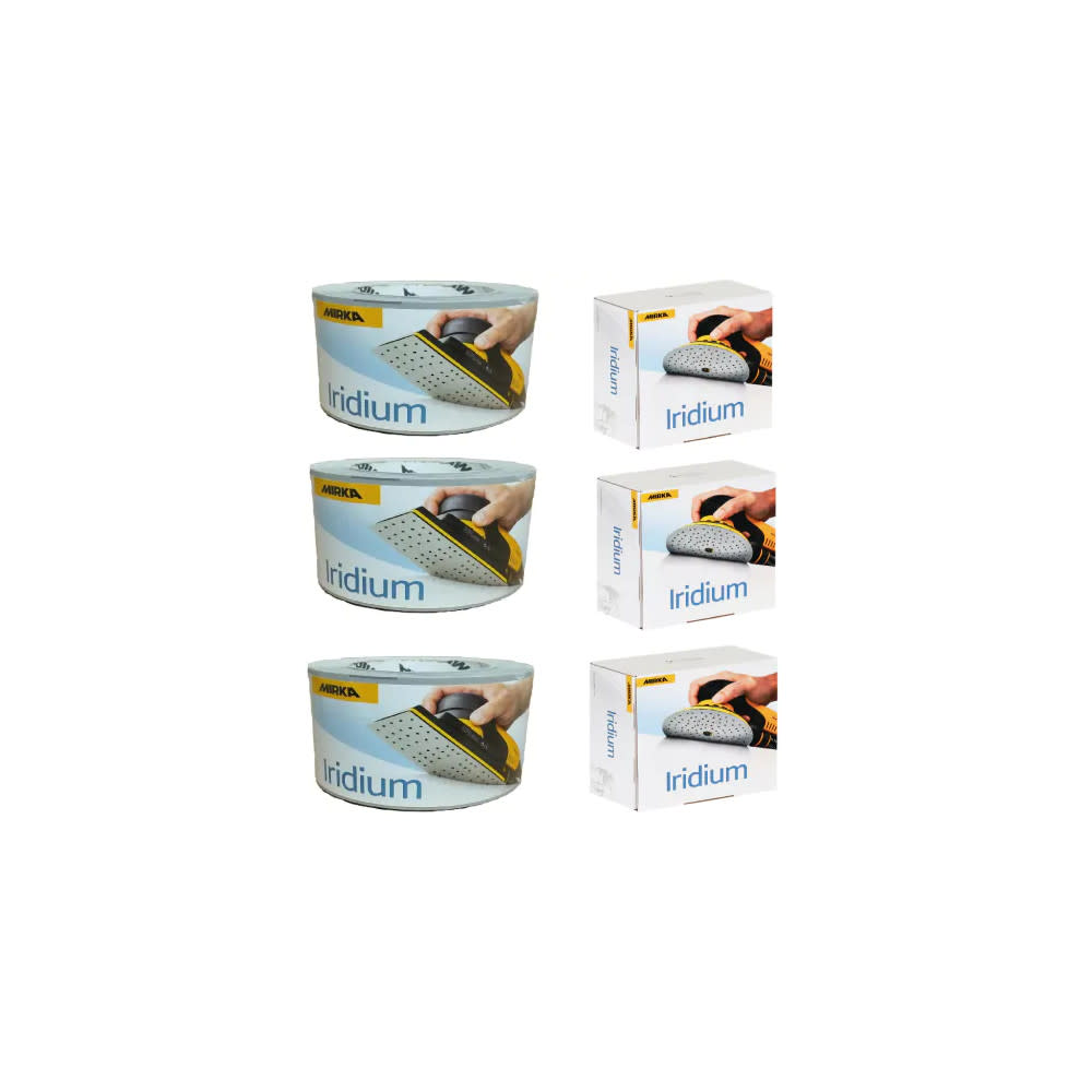 

Mirka 6" Iridium Dust Free Trail Kit