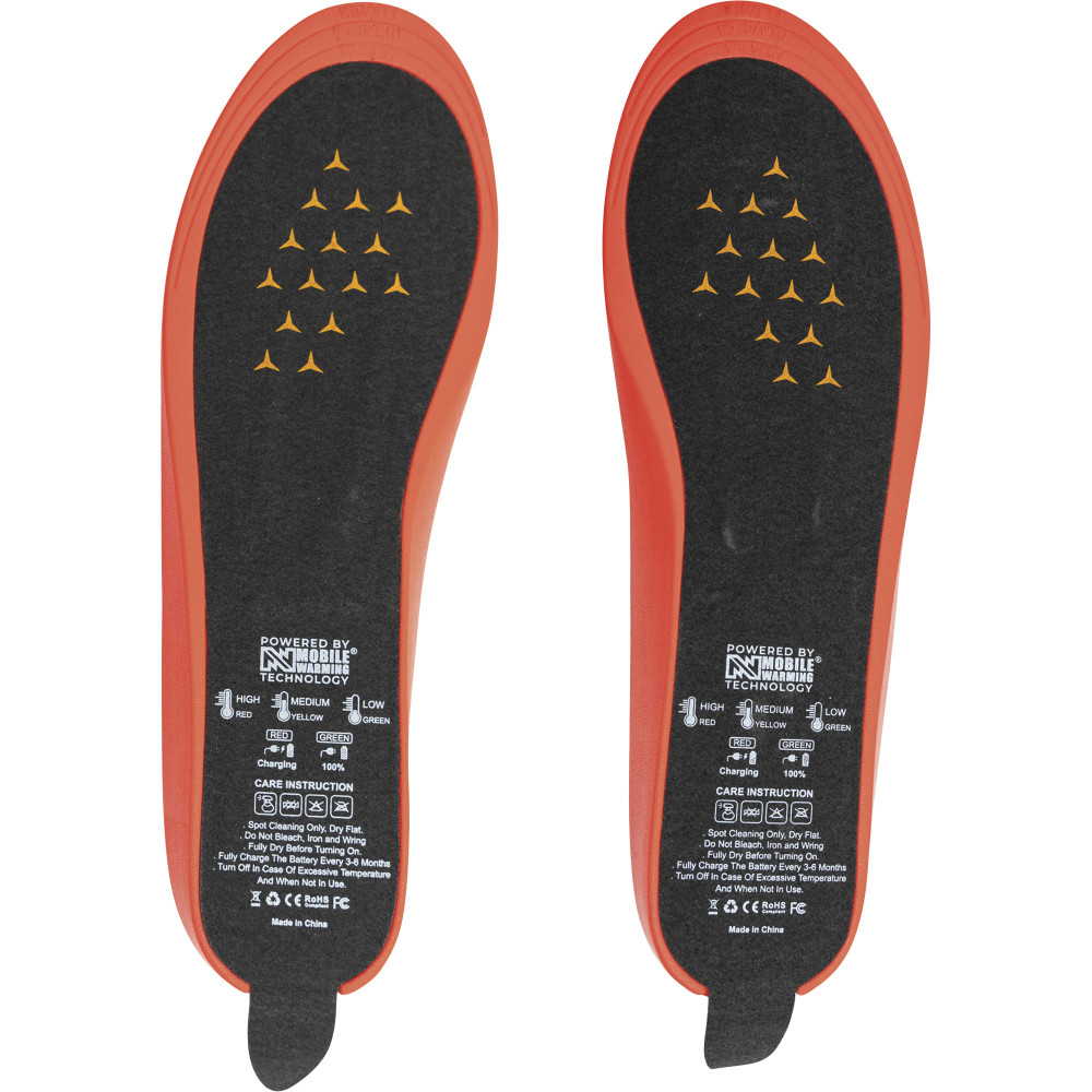 

Mobile Warming 3.7V Standard Heated Insoles Large Black