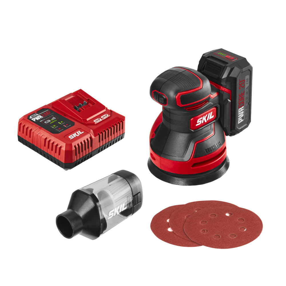 

Skil PWRCORE 20™ Brushless 20V Random Orbital Sander Kit