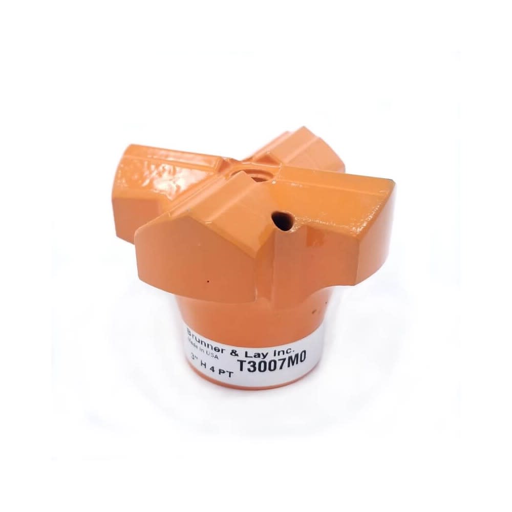 

Brunner & Lay 3" H Thread Standard Carbide Rock Drill Bit