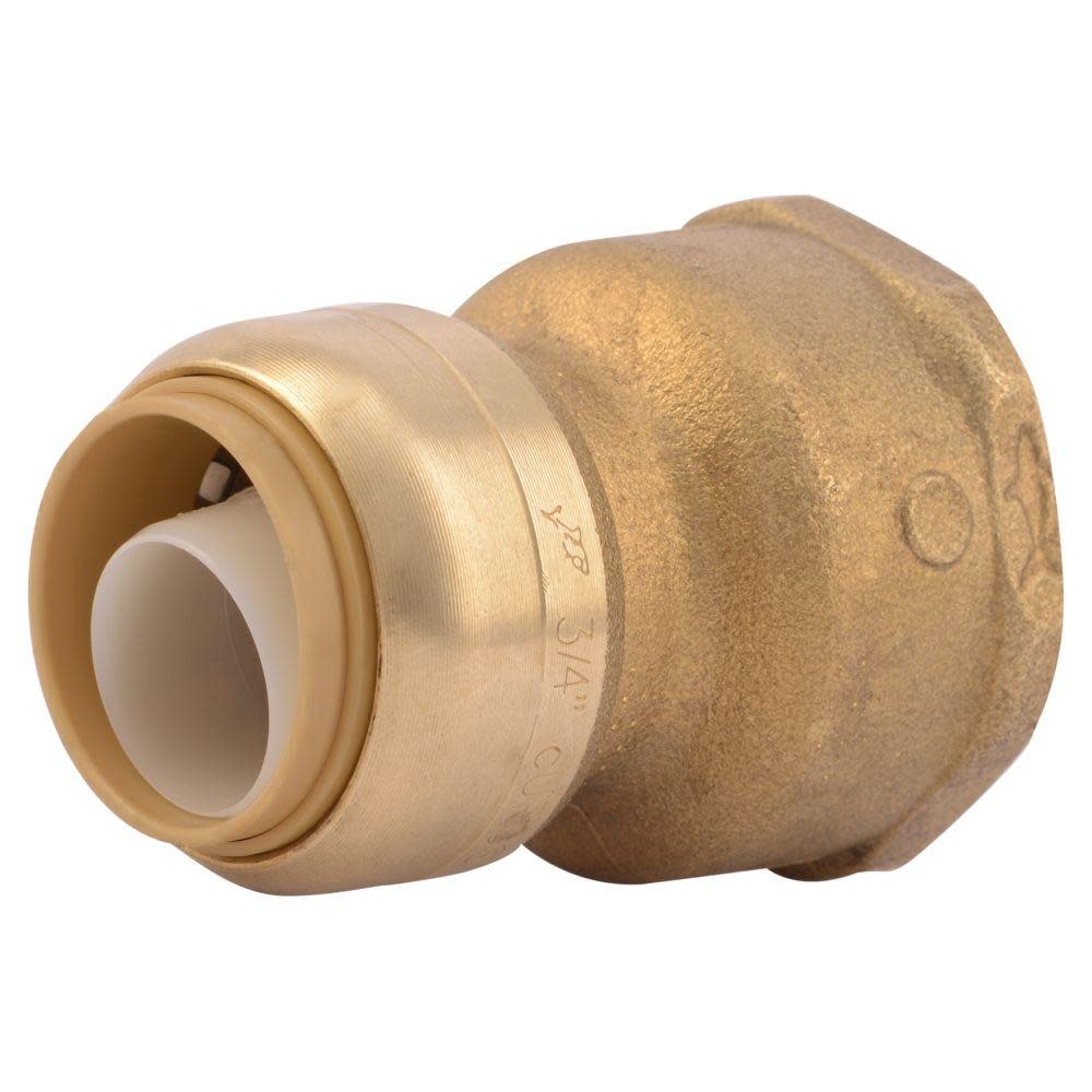 

SharkBite 3/4" Push T x 1" D FIP Water Softener Connector