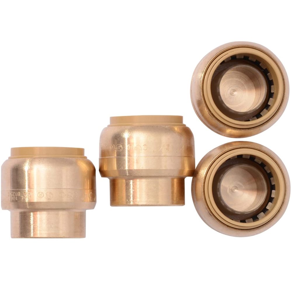 

SharkBite 3/4" Push to Connect Brass End Cap