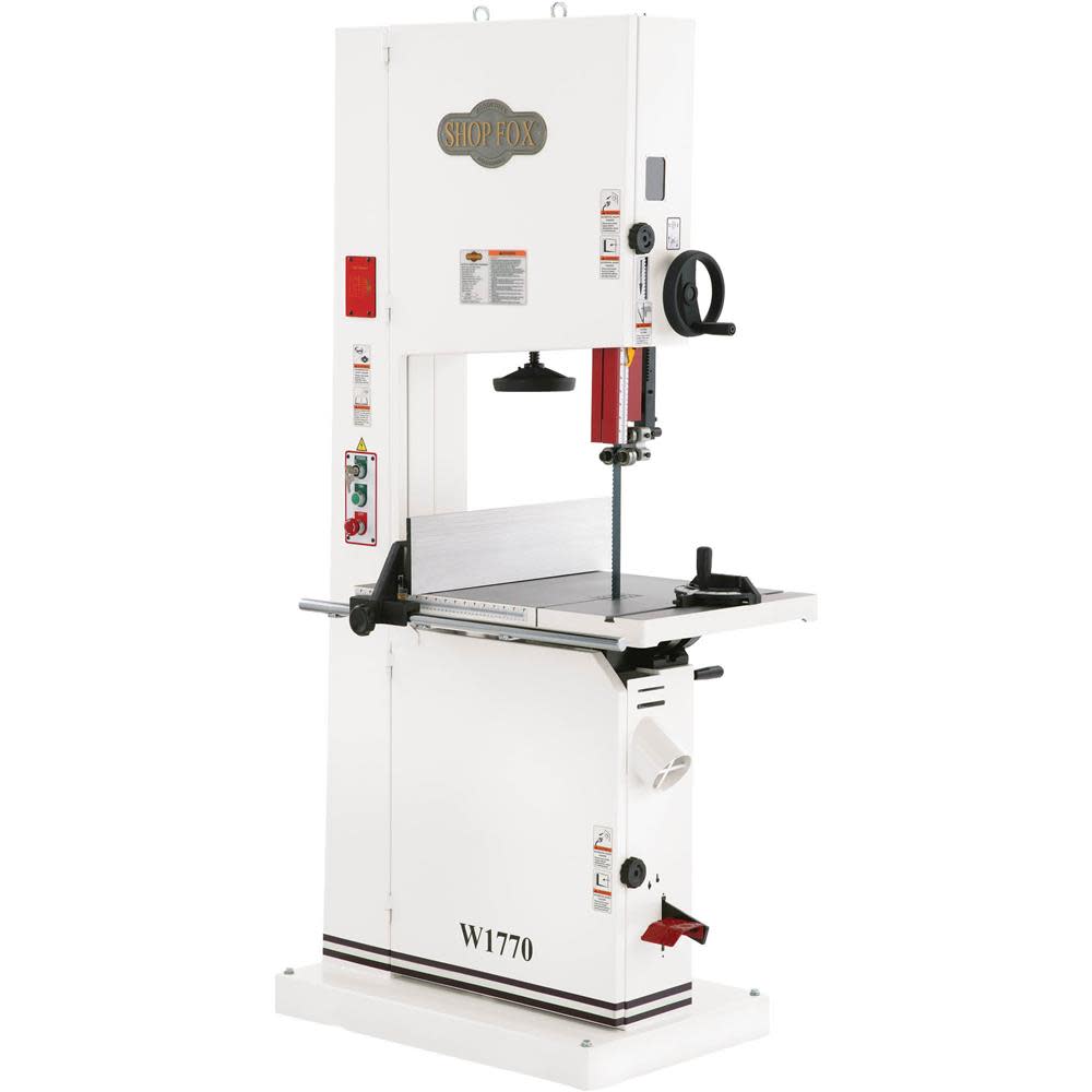 

Shop Fox Bandsaw 230V 5HP 1 Phase
