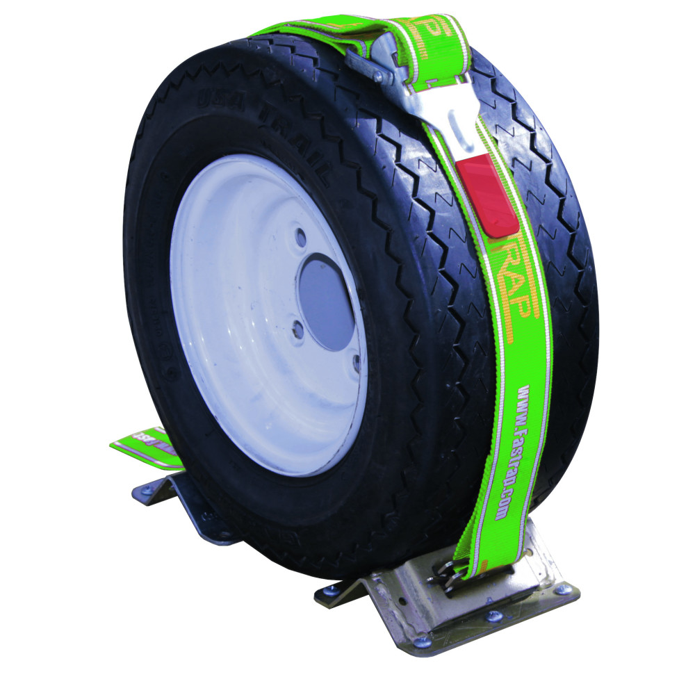 

Green Touch 8"- 27" Wheel Tie Down Fastrap with E Clip