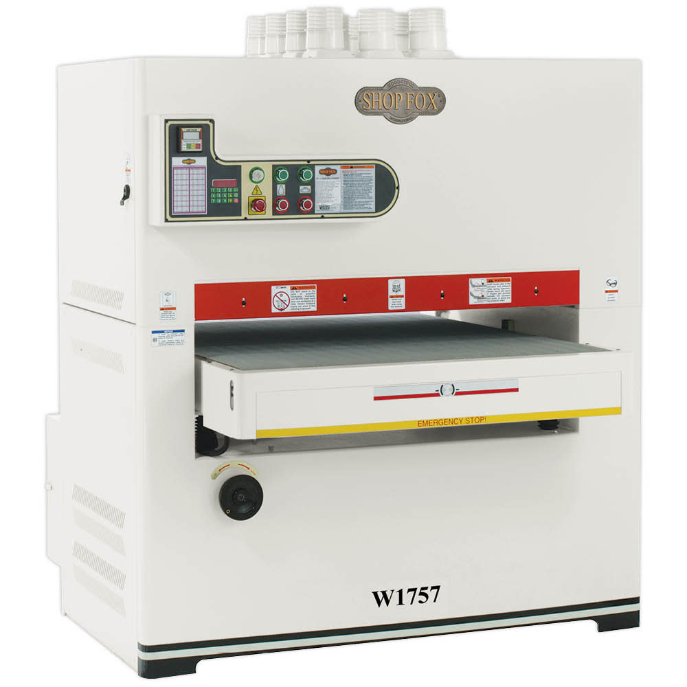 

25 HP 3-Phase 43" Double Head Wide Belt Sander