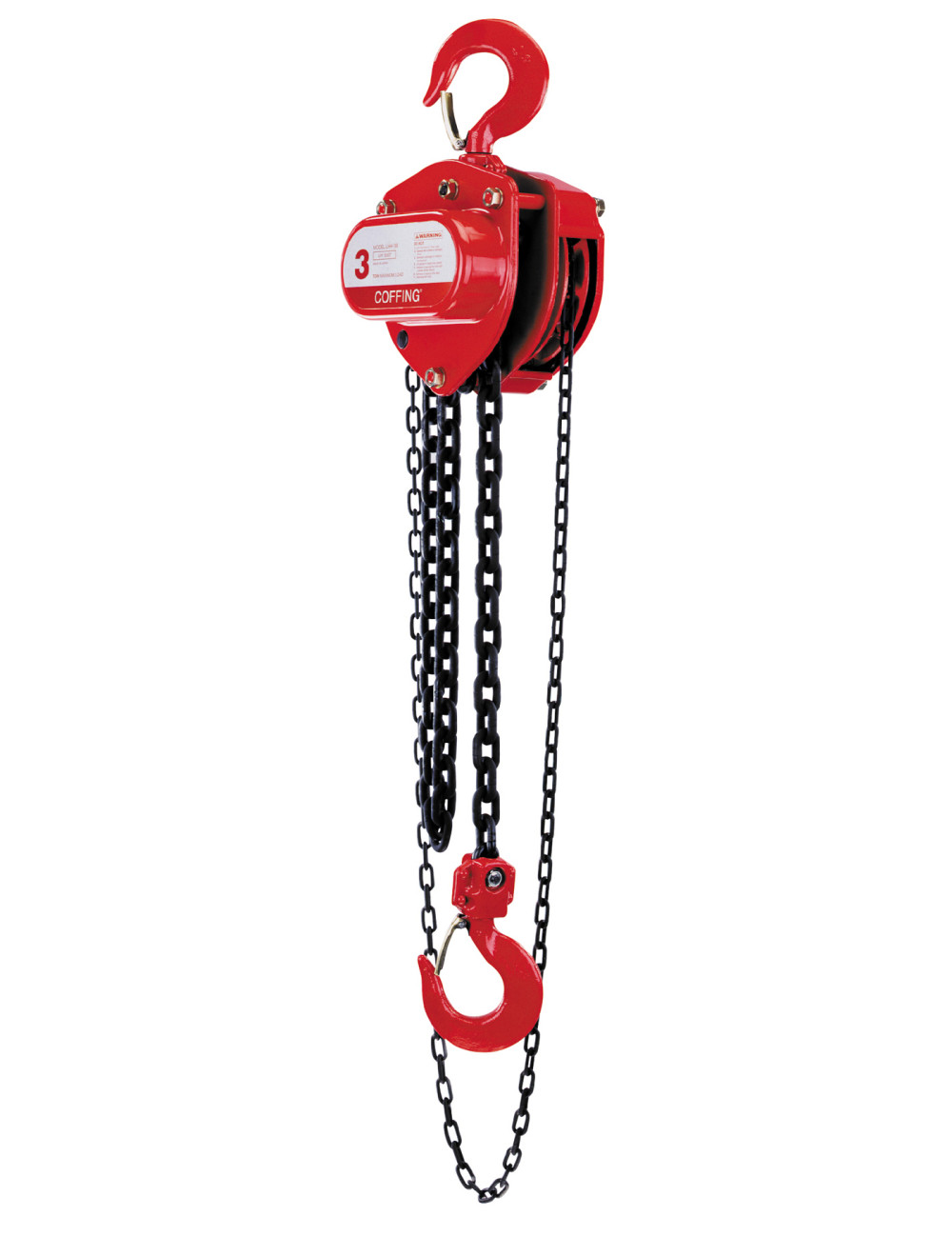 

Coffing Hoist 1100 Lbs Load Capacity 10 Ft. Lift Mini Ratchet Lever Chain Hoist