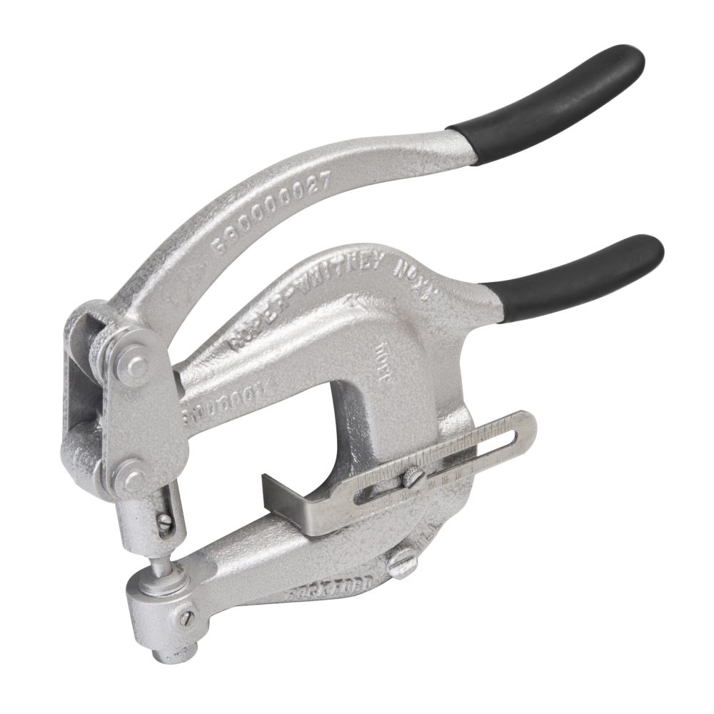 

Roper Whitney Hand Punch 1.2 Ton No. XX Deeper Throat