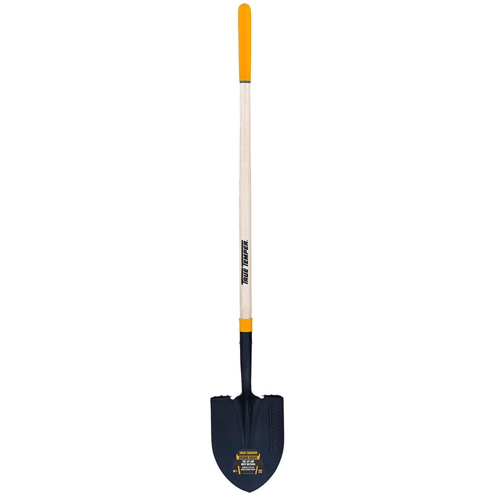 

True Temper Forged Shovel with Cushion End Grip 45" Hardwood Handle