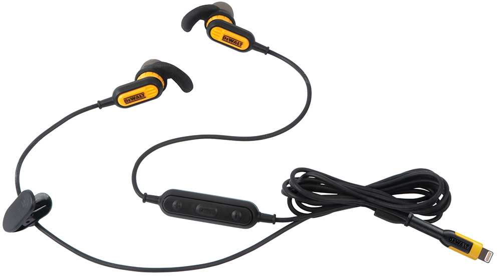 

DEWALT Jobsite Earphones for Lightning