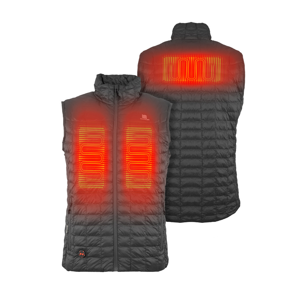 Mobile Warming Backcountry Vest Mens 7.4V Black 3X