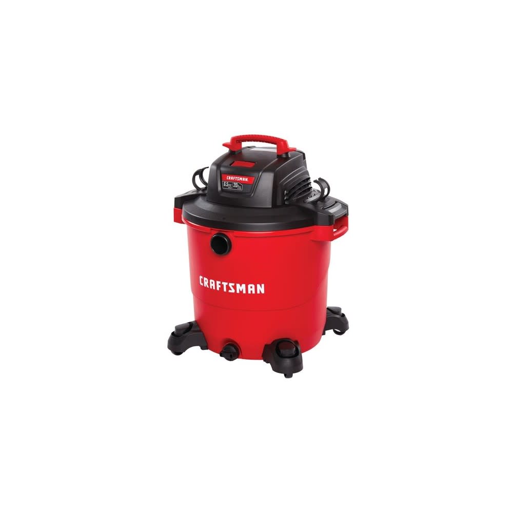 

Craftsman Wet/Dry Vacuum 20 Gallon Corded 120V 6.5HP Peak