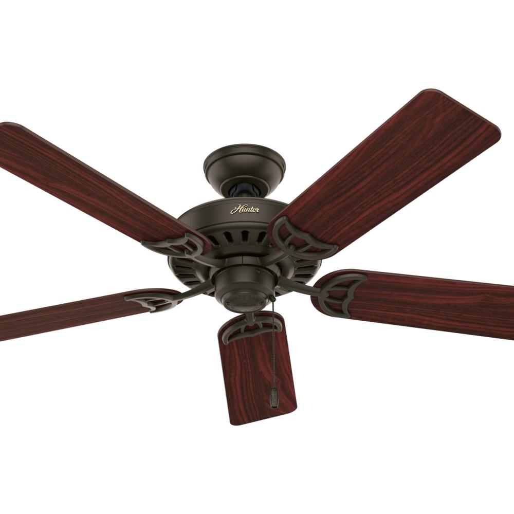 

Hunter Fan Studio Series Ceiling Fan 52" New Bronze Cherry/Walnut