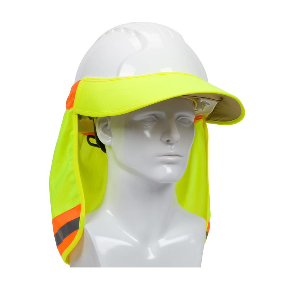 

Protective Industrial Products Hard Hat Visor & Neck Shade Hi Vis Yellow EZ Cool